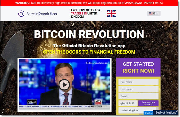 bitcoin revolution registration